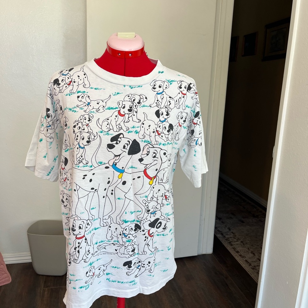 Disney Dalmatians Short Sleeve Tee - White